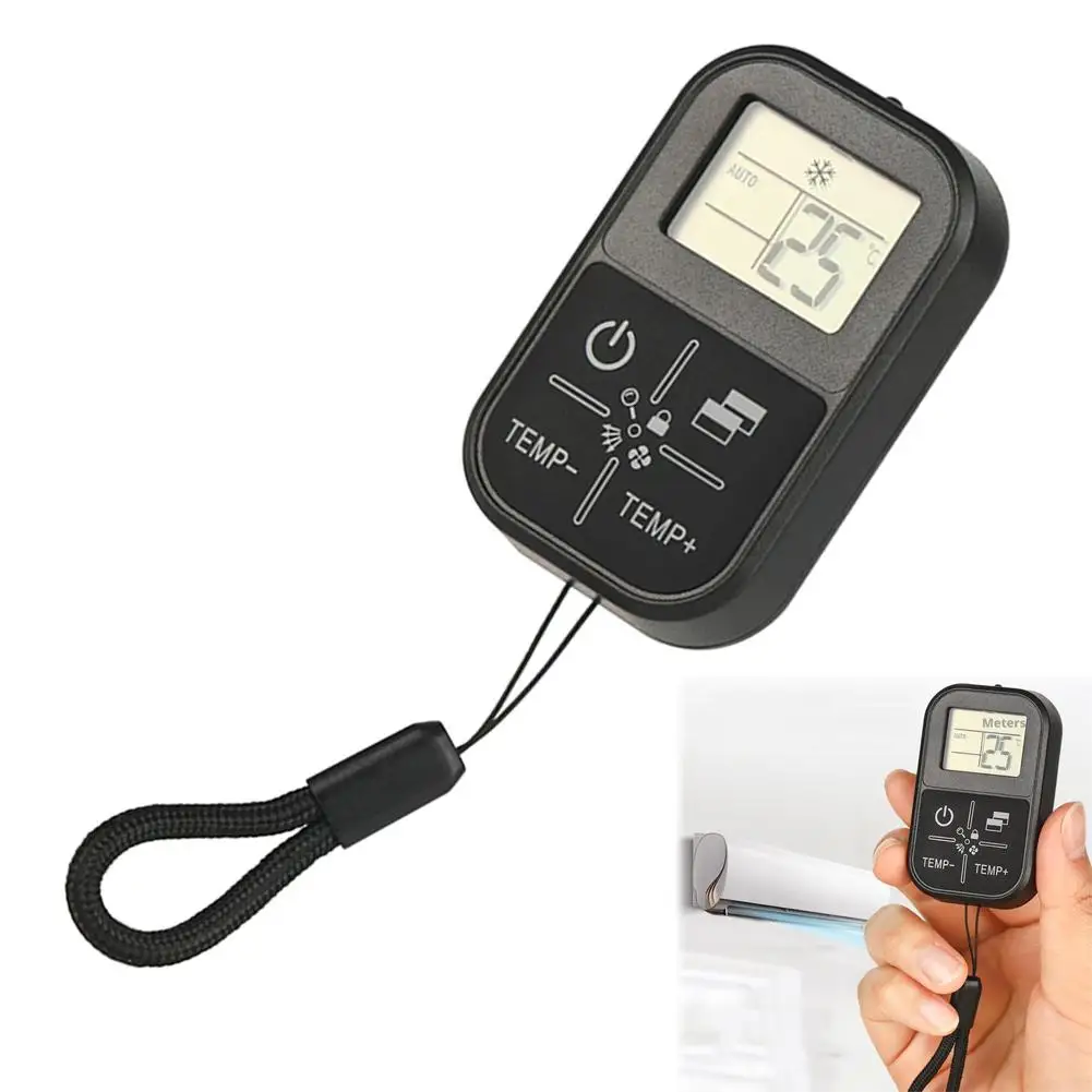  Universal Air Conditioning Remote Control Applicable To Any Brand & Equipped With Thermometer Remote Control Panel