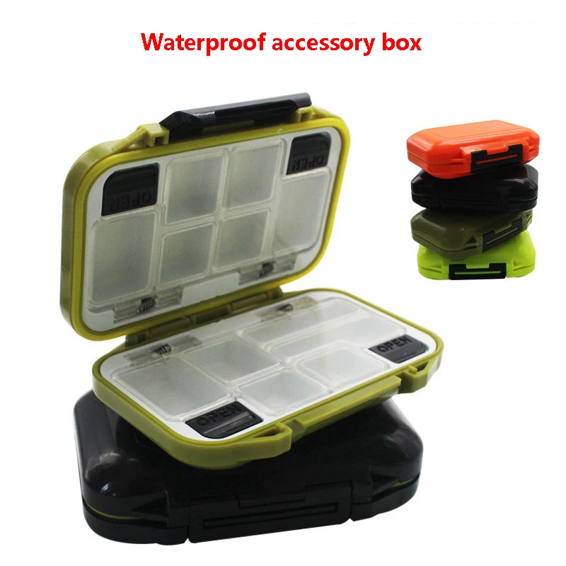 Waterproof Fishing Tackle Box Fishing Accessories Tool Storage Box Fish Hook Lure Fake Bait Boxes Carp For Fishing Goods