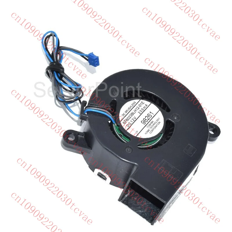 

Original SF6023BLH12-01E SF6023BRH12-01E DC12V 200mA 3-Pin Cooling Fan
