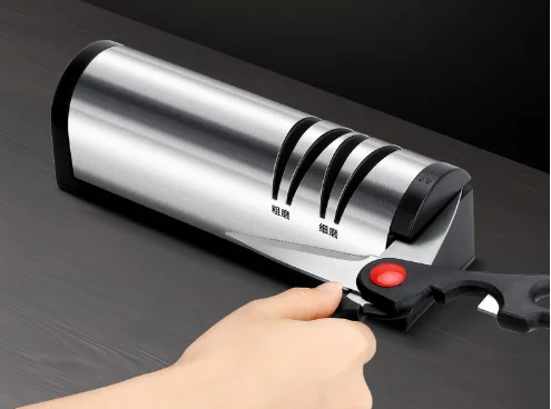 

Автоматическая прецизионная электрическая точилка для ножей, профессиональная для шеф-повара и кухонных ножей, ножницы