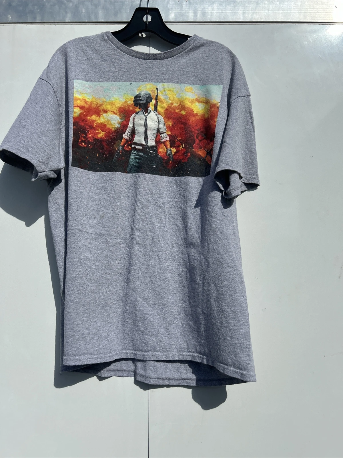 PUBG 2018 Playerunknown's BATTLEGROUNDS TShirt X Large  Preowned, Very good