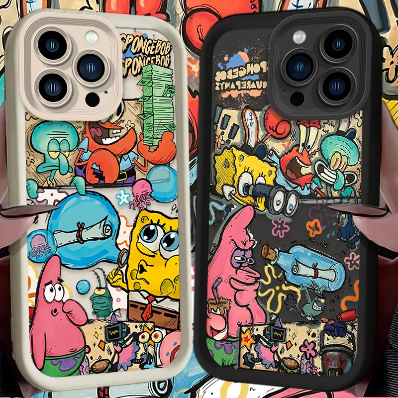 Phone Cases Rugged - Etui Trend Graffiti S-SpongeBobs na iPhone