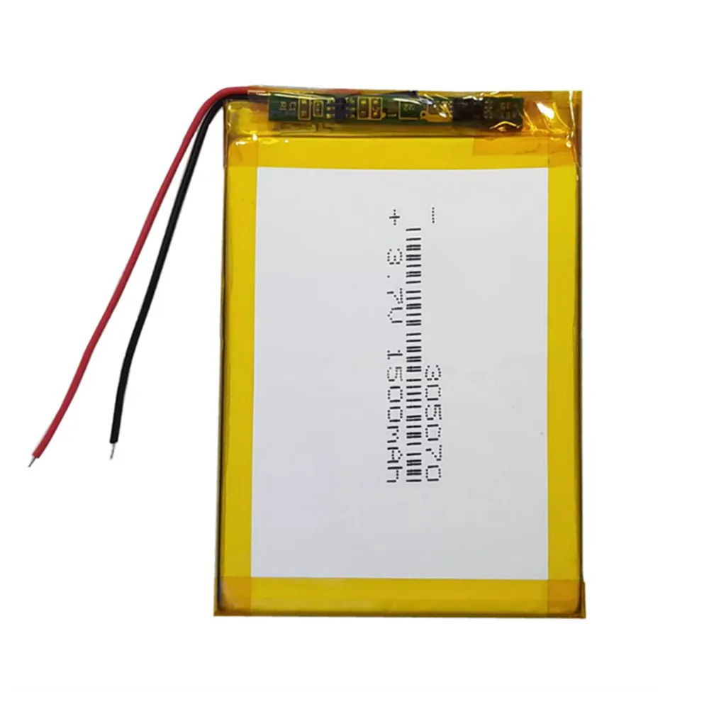 1-10PCS 3.7V 1500mAh 5.55Wh Rechargeable Lipo Battery 305070 For GPS E-book ipad MID LED Light DashCam Driving Recorder Speaker