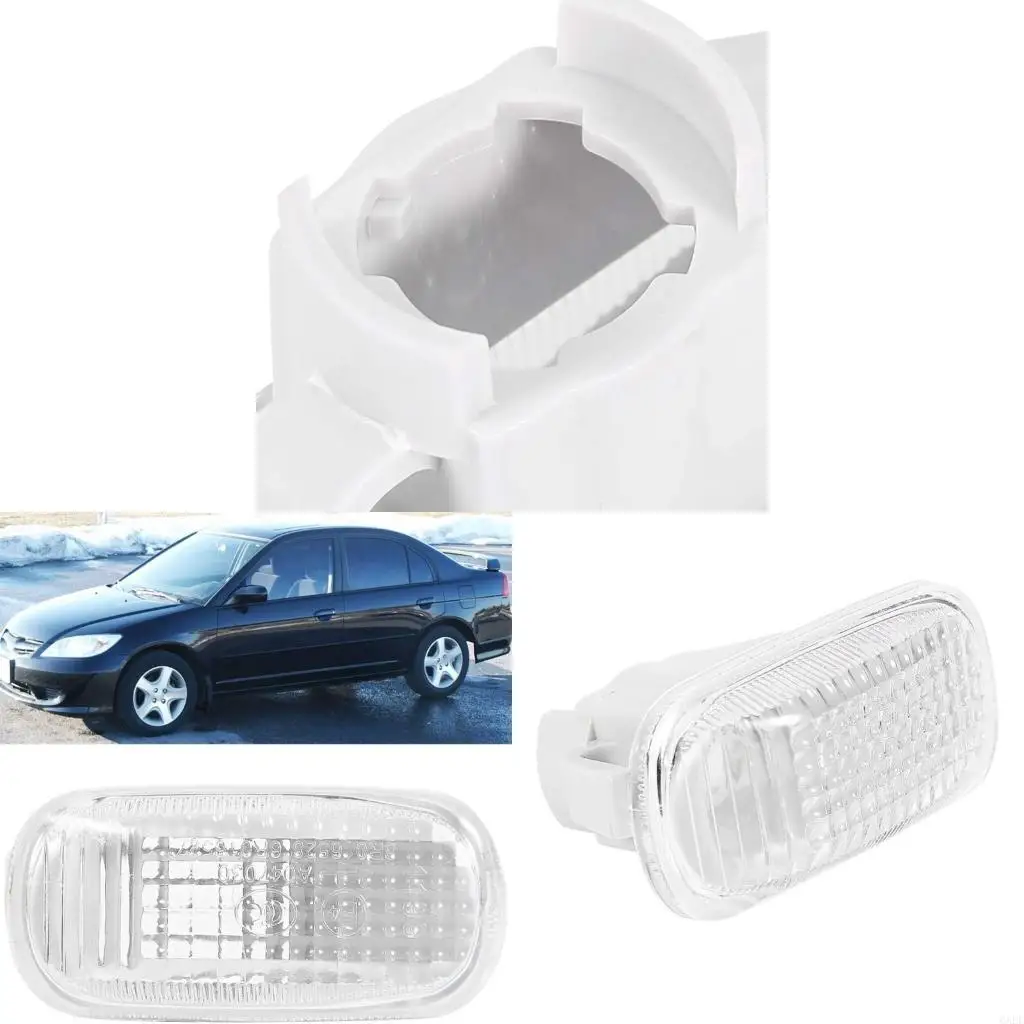 6XDF LED Side Marker Light Turn Housing Replacement 34301S5HT02 34301S9AT01