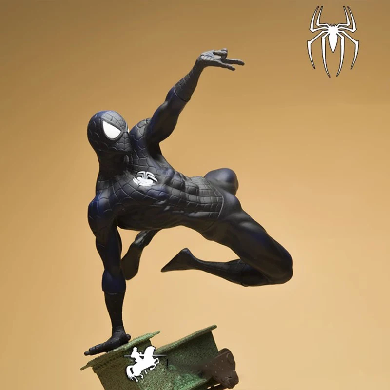 Marvel Spider-man Venom Symbiote Scene Statue Hand Model Tabletop Decoration Toys To Friends, Children, Classmates Birthday Gift