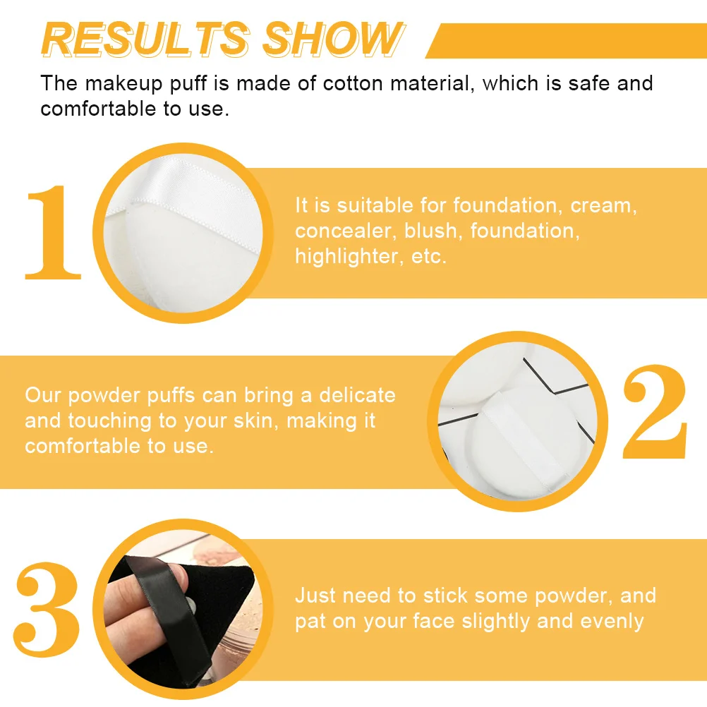 

10Pcs Makeup Puff for Women Powder Beauty Triangle Puff Facial Makeup Pad Skin-Friendly Comfortable Foundation