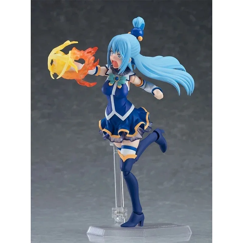 In Voorraad Echte Originele Max Factory Zegeningen voor Een Betere Wereld Aqua PVC 14 CM Anime Action Figure Model Speelgoed Geschenken collectie