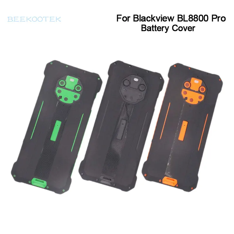 Blackview BL8800 Pro Battery Cover NewOriginal Back Cover Battery Case Repair Replacement Accessories For Blackview BL8800 Phone