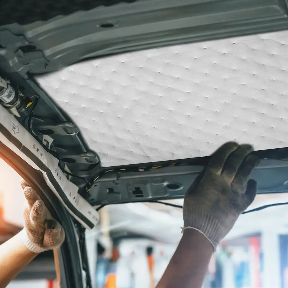 High-Density Sound-Absorbing Cotton Automotive Sound Deadening Mat Self-Adhesive Car Audio Damping Foam for Door Soundproofing