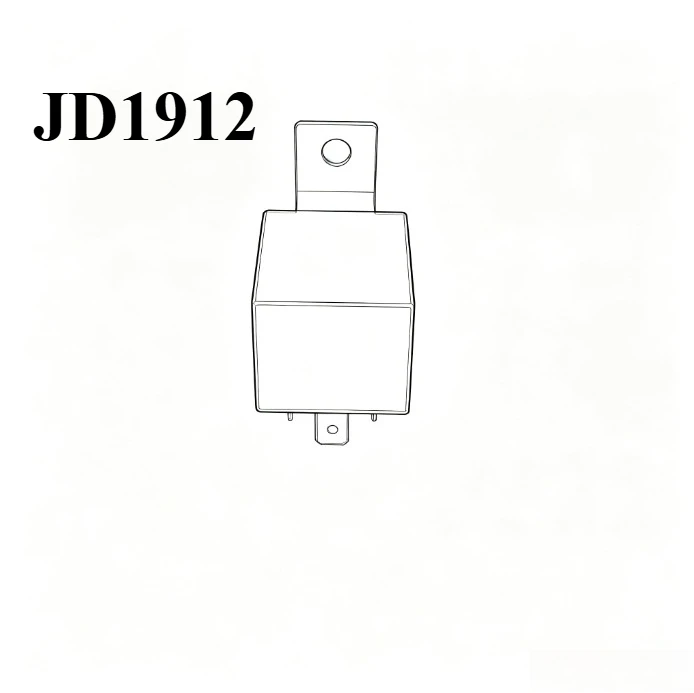 40A 12V 24V 4Pin 5Pin Car Relay with Socket JD1912 1914 2912 2914 Universal