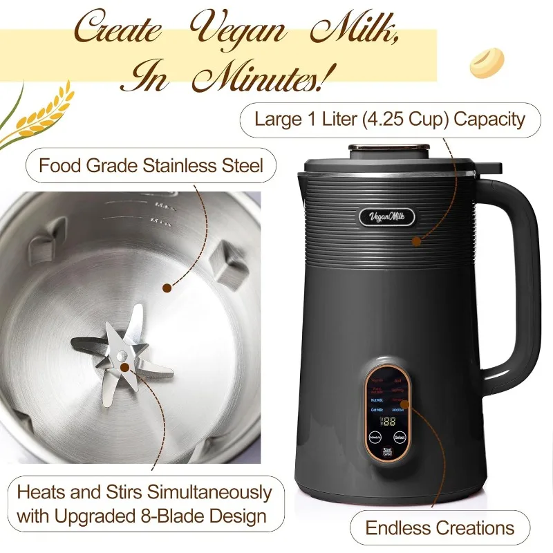 Moermelkmachine, Amandelmachine, Soja Maker Machine Moer Machine, Sojamelk Soep Maker Machine