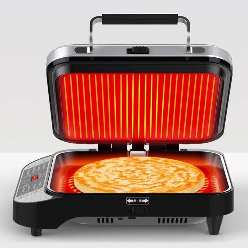 LR-FD431 صينية خبز الشواء الكهربائية المنزلية، قابلة للفصل والغسل، صينية خبز مربعة، ماكينة شواء #1