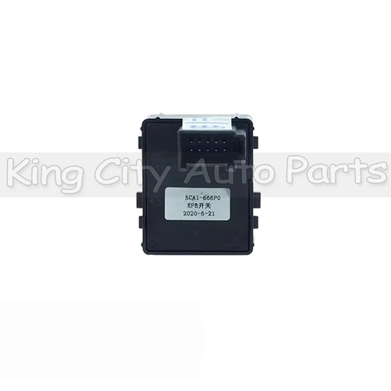 CAPQX الإلكترونية فرملة اليد التبديل آسى ل FAW Besturn X40 X80 EPB الإلكترونية وقوف السيارات الفرامل التبديل 5CA1-666P0 #6