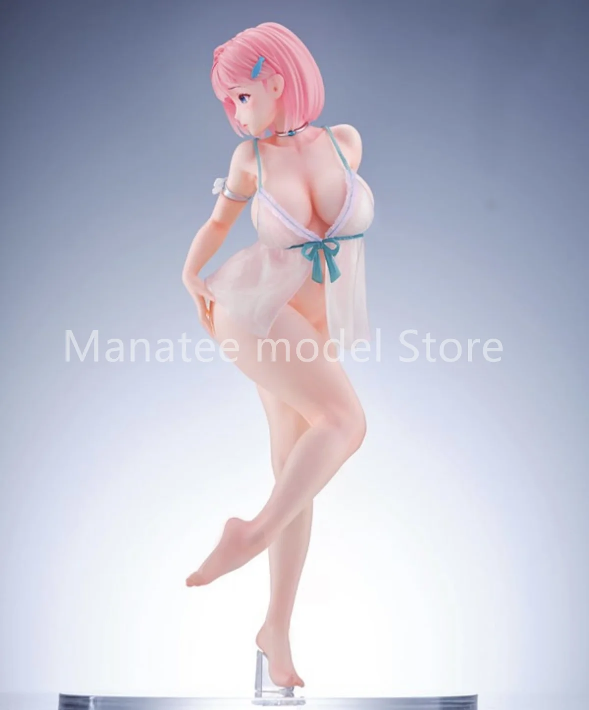 

100% Original Pajama Girl in the Bathroom PVC Action Figure Anime Model Toys Figure Collection Doll Gift