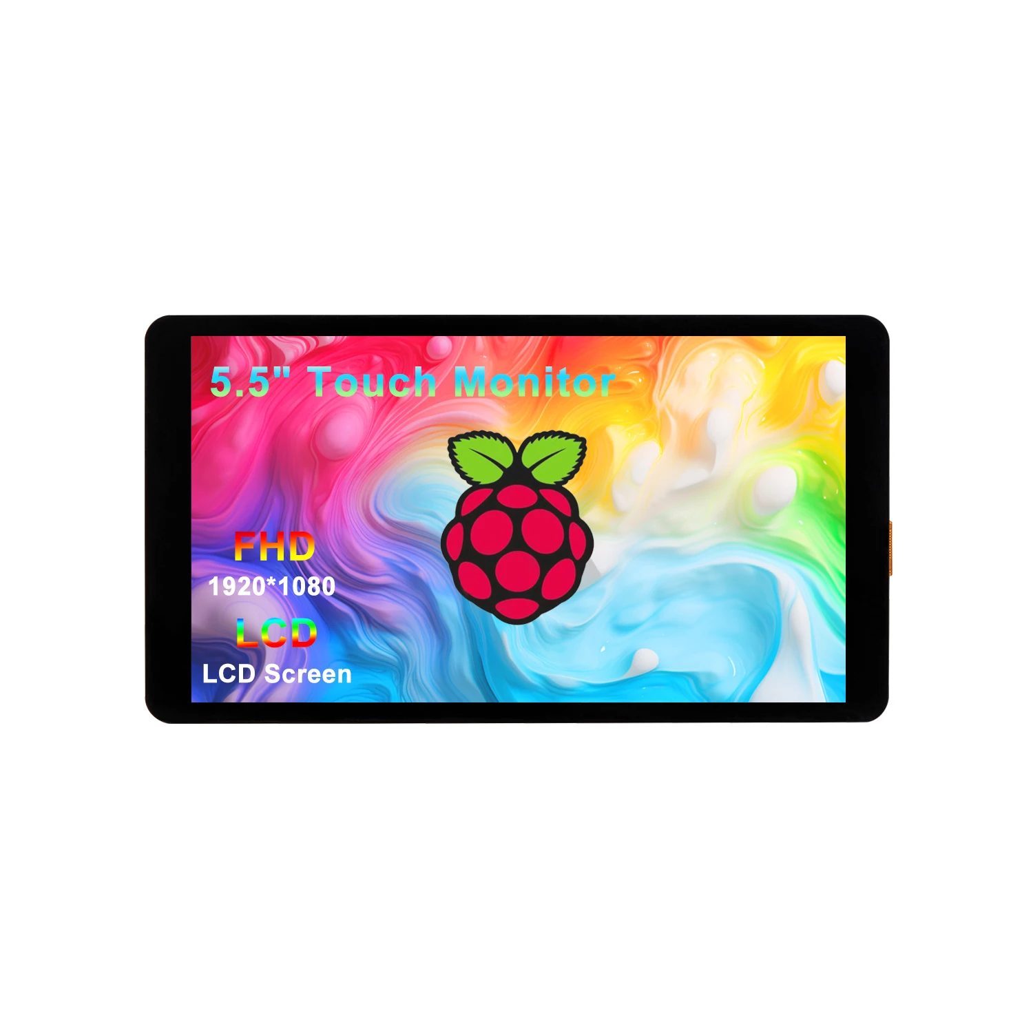 

5.5 Inch FHD 1920x1080 IPS Mini Portable Monitor Touchscreen Display for Raspberry pi 5/4/4B/3B/Zero/3B+/3A+ Android Linux Win