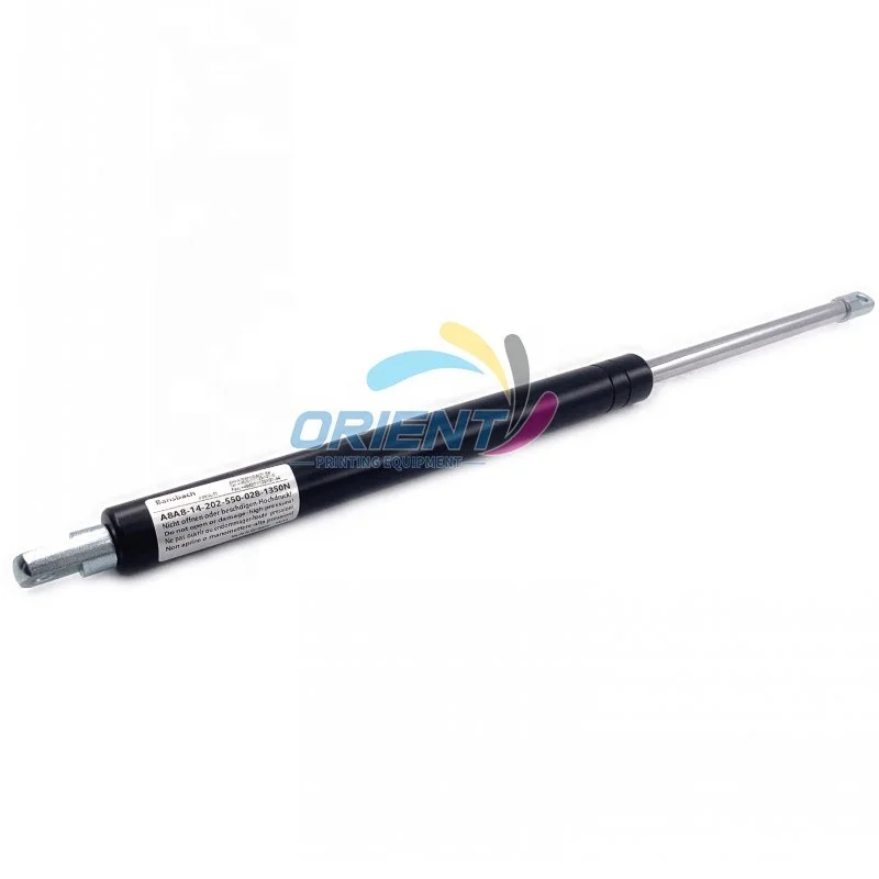 

Прочный A8A8-14-202-550-028-1350N A8A 8142025500281350 Газовая пружина N для Kba, длина 570 мм, с отверстием 12 мм, детали пневматической стойки