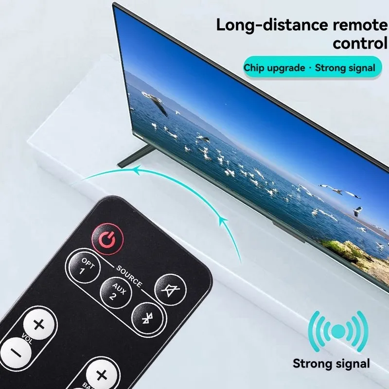 ABAC-Control remoto de repuesto para barra de sonido Polk Audio FR1, control remoto de altavoz