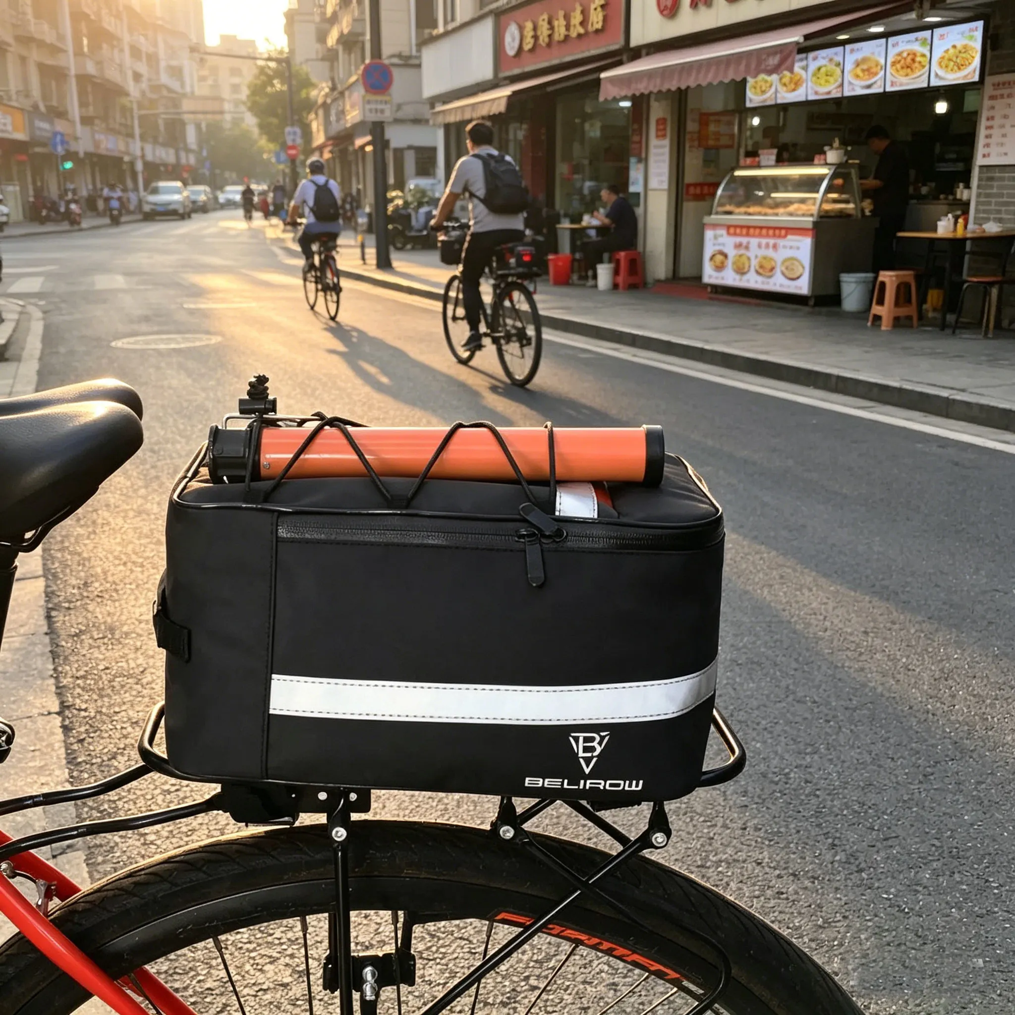 8L/15L large-capacity bicycle rack including rear chauffeur rear seat waterproof electric bicycle camel bag bicycle accessories