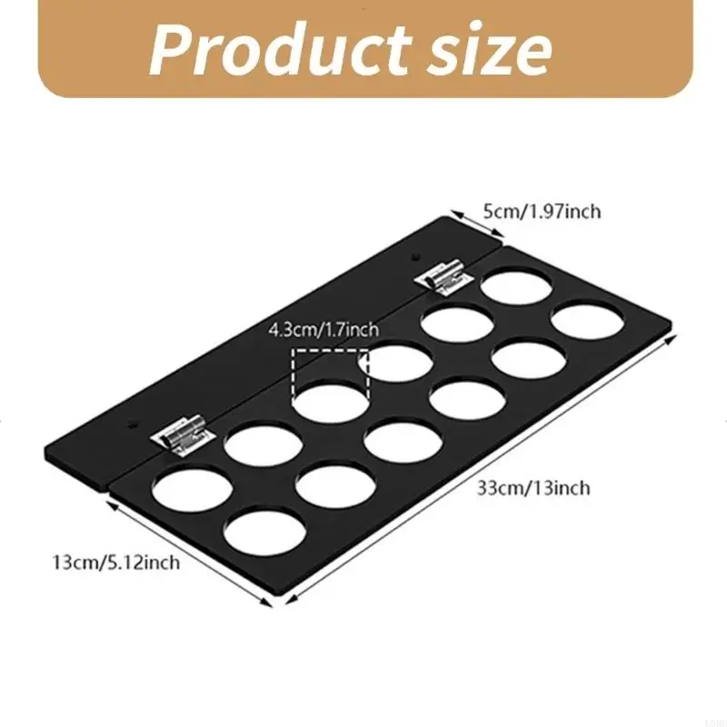 U0DEアクリルコーヒーポッドスタンドアクリルコーヒーポッドホルダーコーヒーポッドディスプレイラック