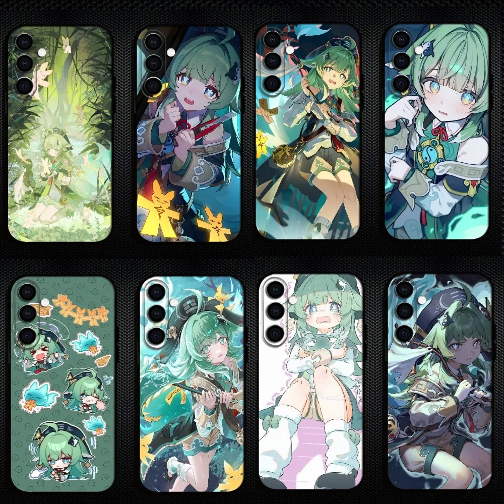 

Honkai Star Rail Huohuo Phone Case For Samsung Galaxy A73/A72/A71/A70/A53/A52/A51/Others Soft Black Shell