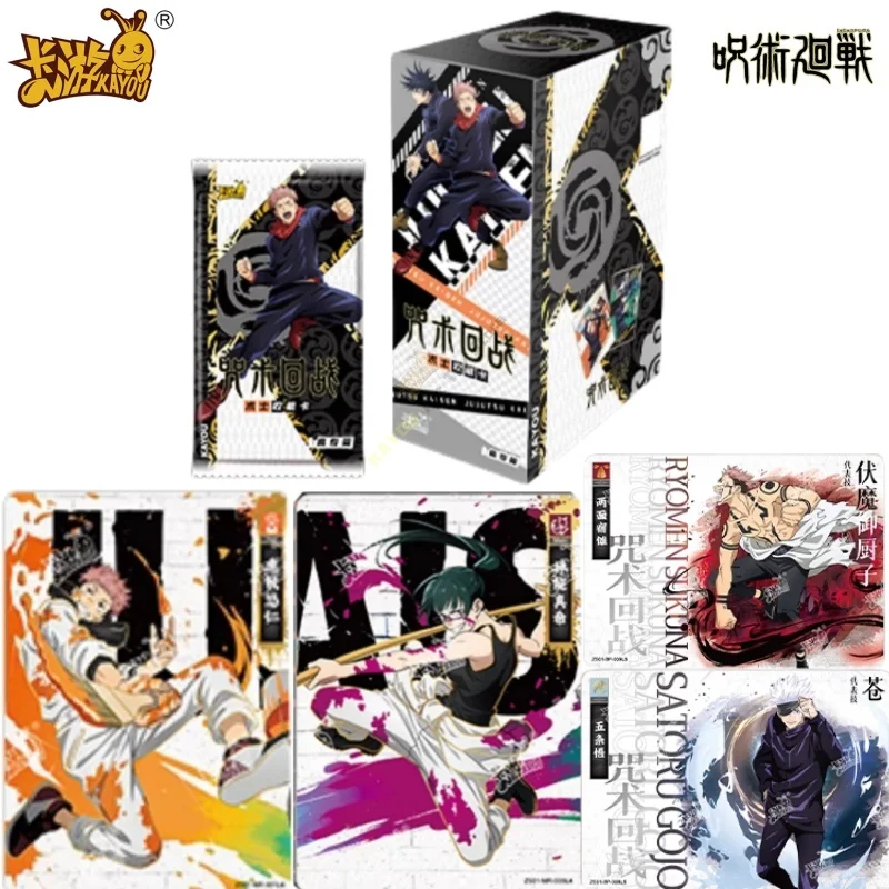 

KAYOU Jujutsu Kaisen Card Higher Vocational Warlock Animation Theme Series Game Collection Card Toy and Gift for Original Box
