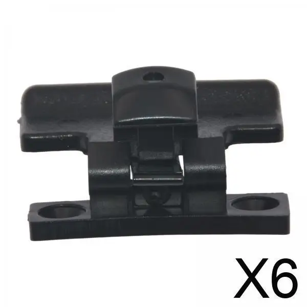 

Защелка крышки верхней консоли (подлокотника) черная, из полипропилена, для Mitsubishi Pajero V73 V77, автомобильные аксессуары