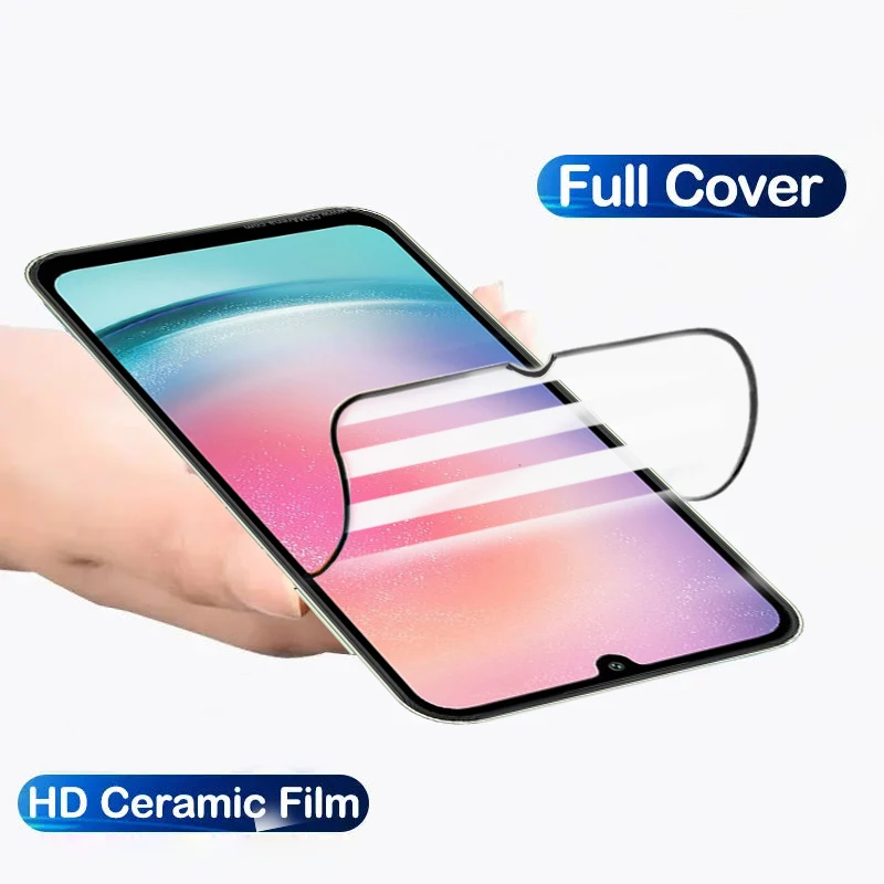 for Samsung Galaxy A32 5G A23 A54 A23 A22 A31 A71 A72 A73 A52 A52S A51 A53 A31 A14 A24 A34 Ceramic Glass Soft Screen Protector