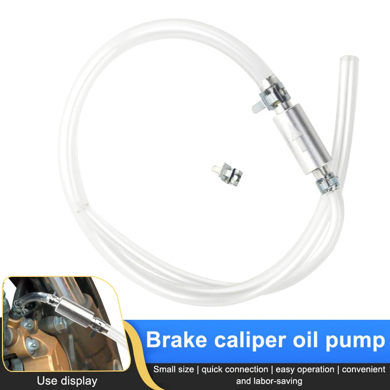 

HOT! Car Motorcycle Brake Bleeding Oil Change Pump Tool Hydraulic Brake Bleeder Tools Quick Connection/seal Without Leakage
