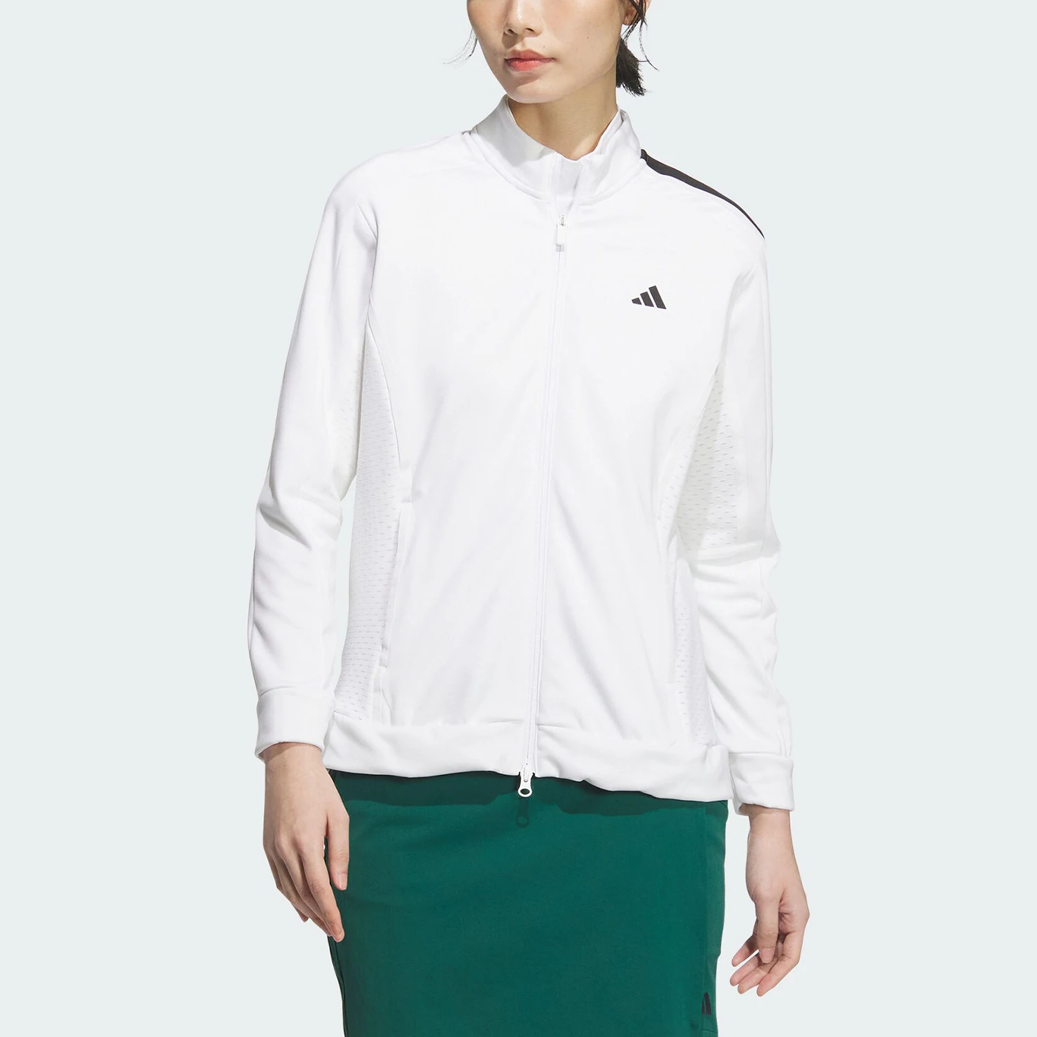 Adidas genuine new women's stand up collar simple casual jacket IS4793