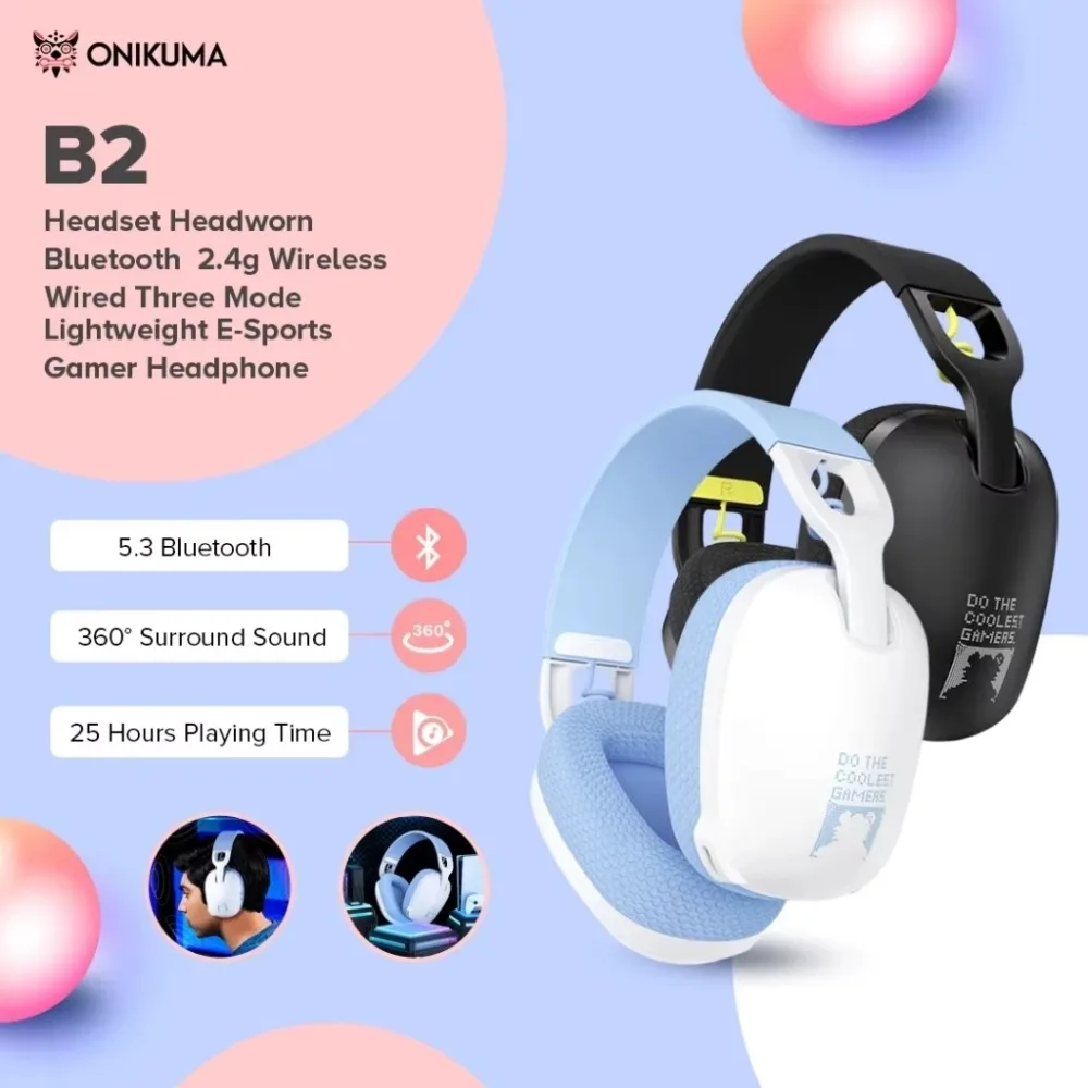 Onikuma B2 Wireless…