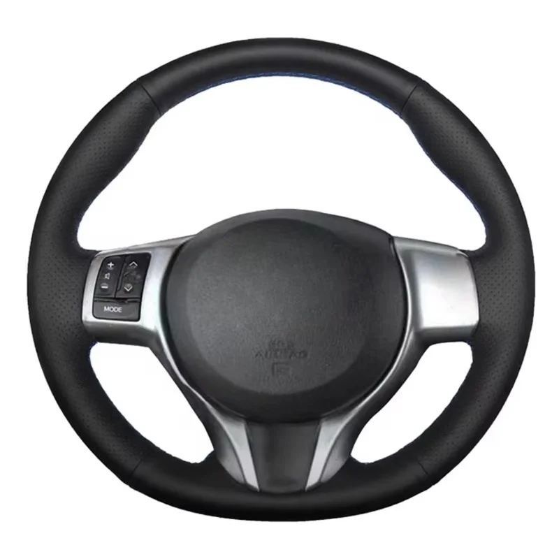 Customize DIY Micro Fiber Leather Car Steering Wheel Cover For Toyota Yaris 2015 2016 2017 2018 Car Interior
