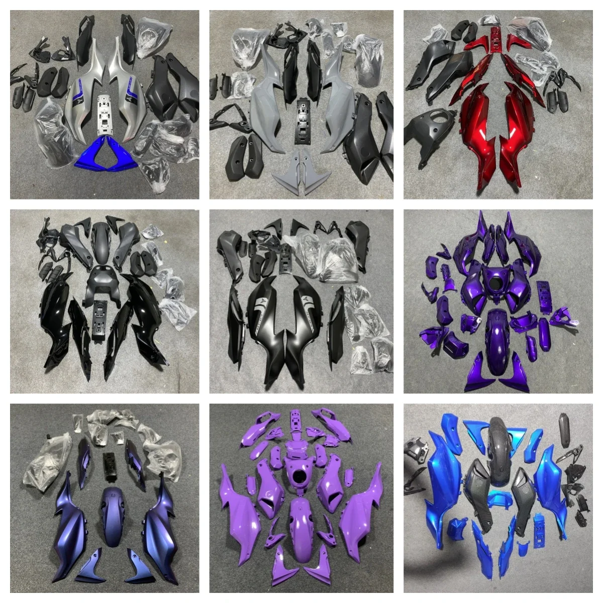 

ABS Injection Full Fairing Body Kit Fit For 2012 - 2017 For Yamaha MT07 FZ07 MT-07 Set MT 07 FZ 07 2013 2014 2015 2016 fairings