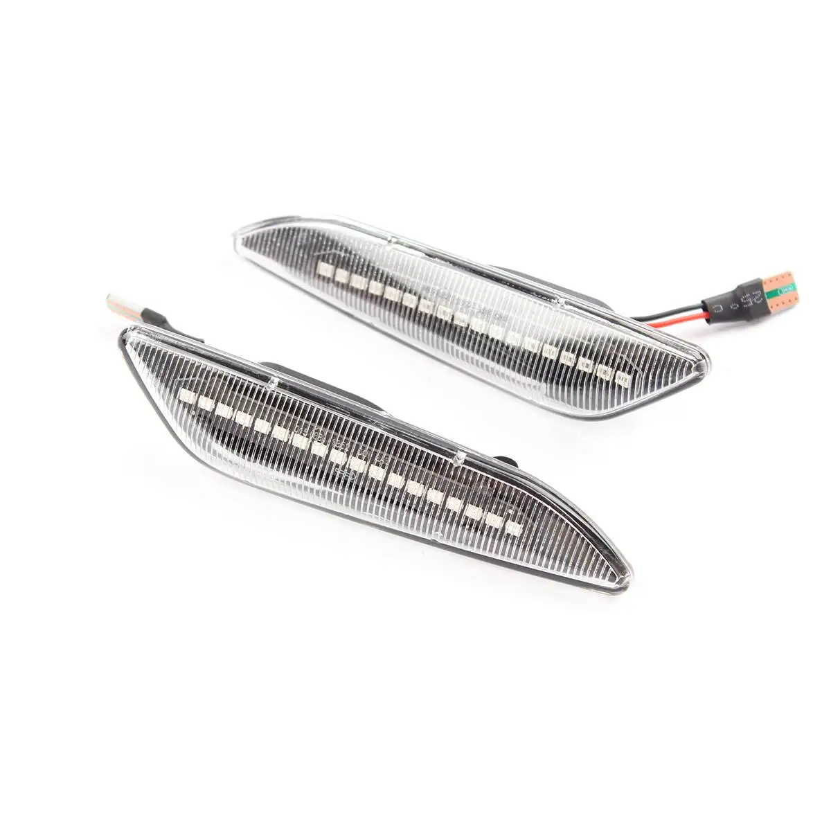 2pcs LED Flowing Side Marker Repeater Light For Alfa Romeo 147 156 For Fiat Tipo Lancia For Delta Ypsilon Turn Signal Light Lamp