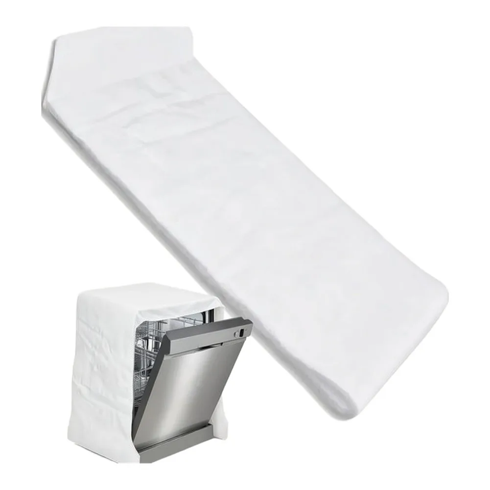 Thermal Insulation Blanket for Dishwasher 205cm x 40cm Soundproof Cotton Pad Reduces Noise and Improves Efficiency
