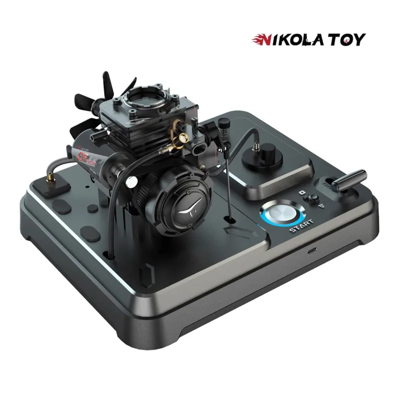 Tuoyang Transparent Oil Tank Internal Combustion Engine Model Single Cylinder Four Stroke L100 Gift Box Upgraded Version