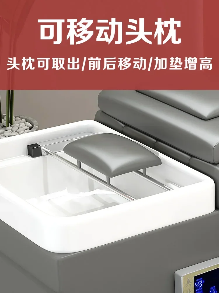 

style head massage water circulation fumigation hair salon hair salon dedicated water heater integrated shampoo bed