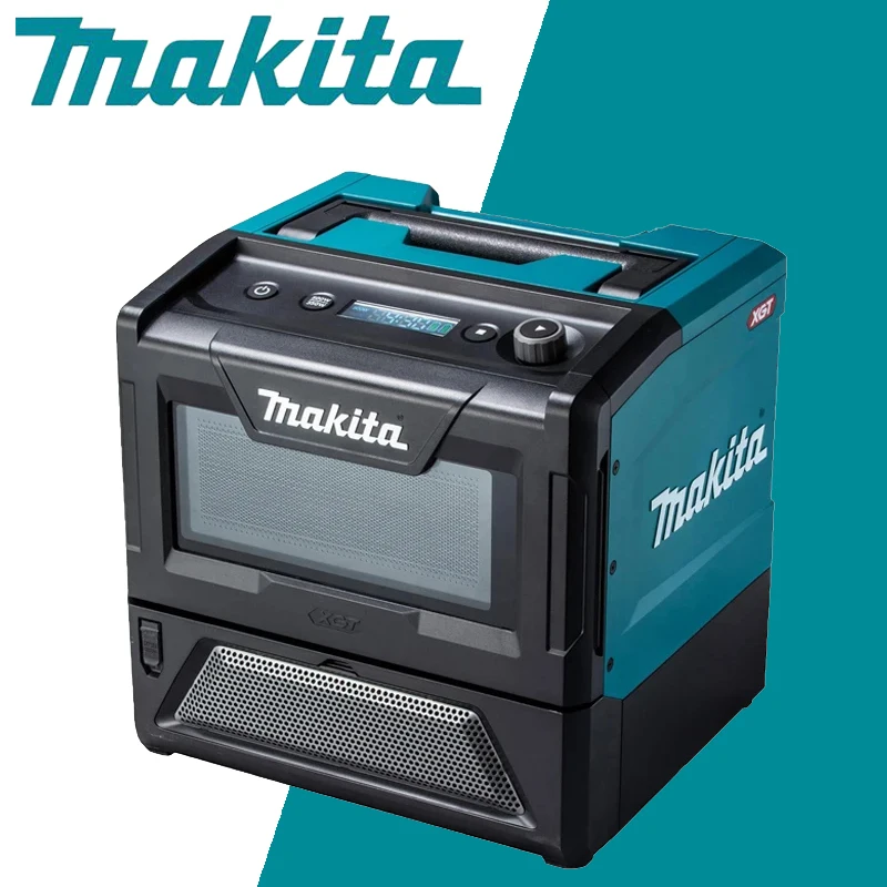 Makita MW001G 40V MAX XGT Cordless Microwave 8L 350/500W Portable Outdoors Apply Efficient Heating Microwave Oven Power Tool