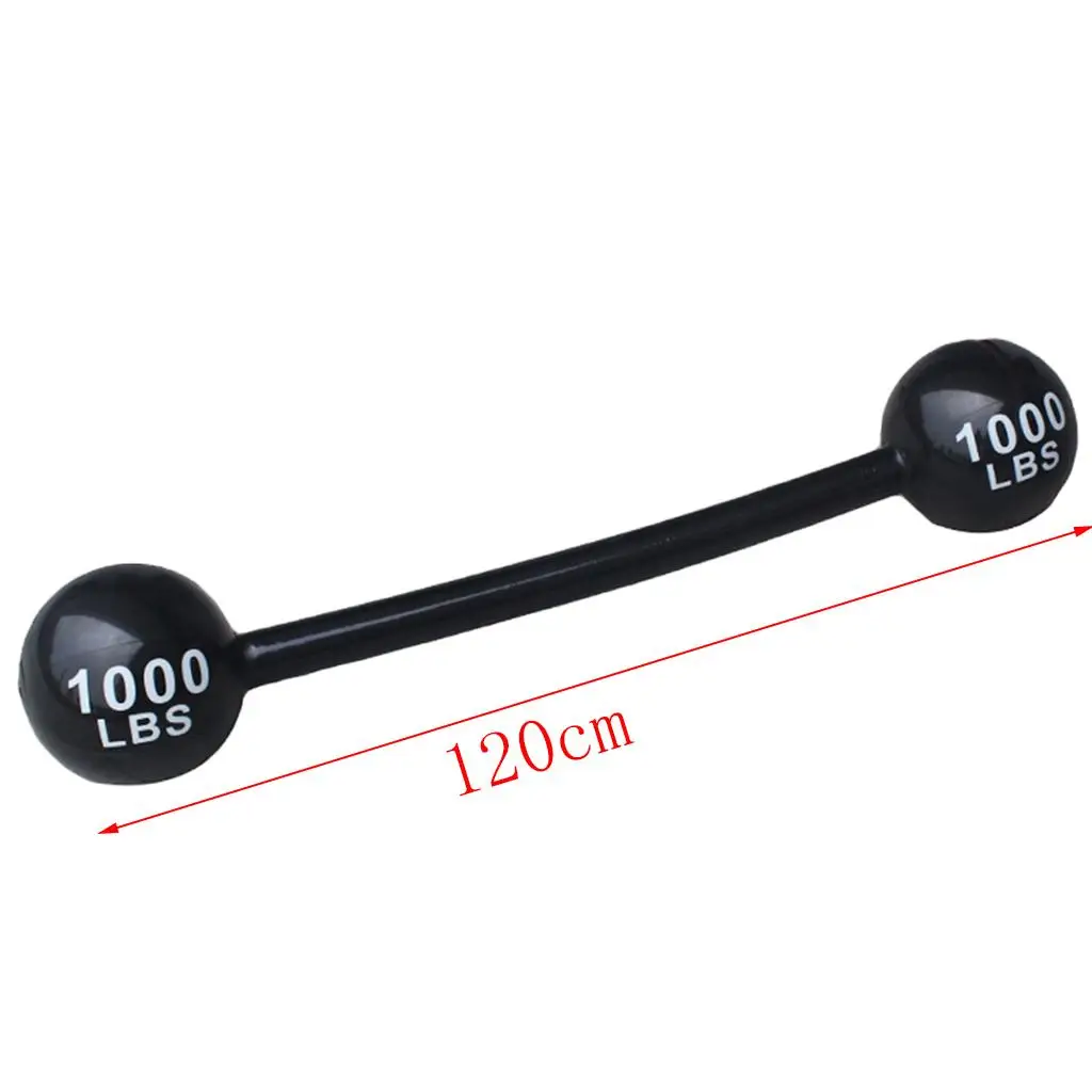 

PVC Inflatable Barbell Kids Sports Fitness Dumbbell Toys Strongman Costume