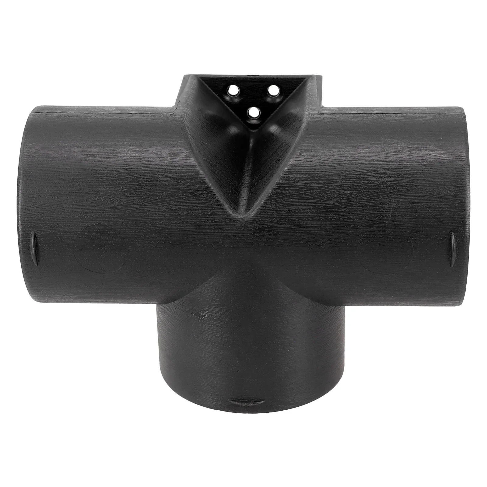 

T Piece Outlet Connector Black Car Accessories Plastic 160mm 3" 6.3" 75mm New Practical Versatile Installation