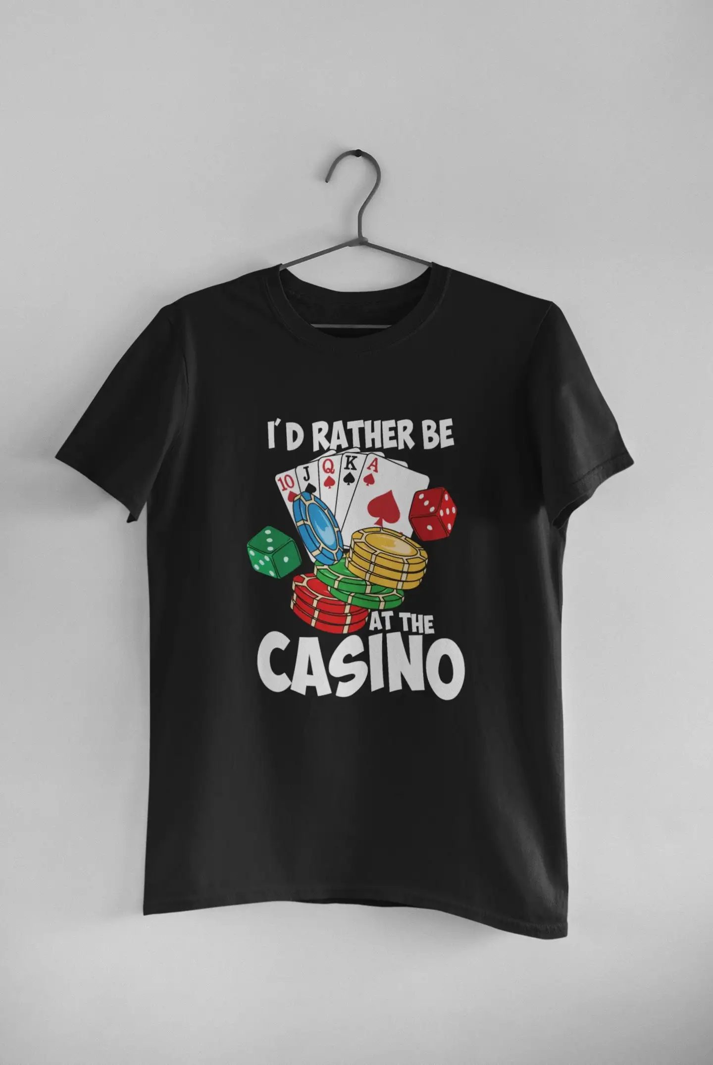 Casino NighT T Shirt Gambling Slot Machine Lover At The