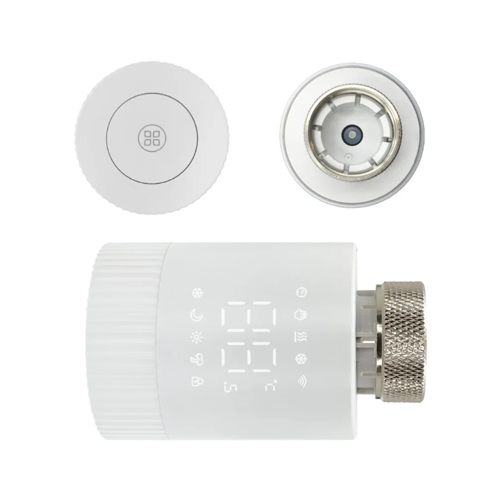Smart Temperature Control Valve for Tuya and For Zigbee WIFI TRV Remote Control with Energy Saving and Safety Features
