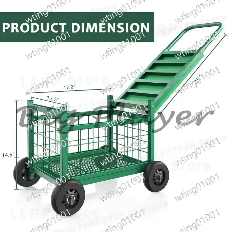 for Garden Roller Seat with Wheels Mobile Work Stool Trolley for Outdoor Planting Weeding Kneeling Cushion Portable Rolling