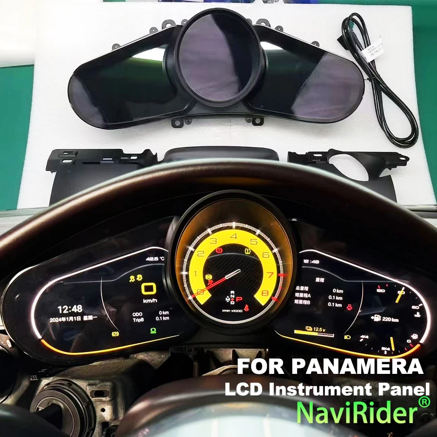 

Приборная панель ЖК-дисплея для Porsche Panamera 2010-2016, приборная панель, цифровая панель спидометра, GPS-навигация, кластер, виртуальная кабина