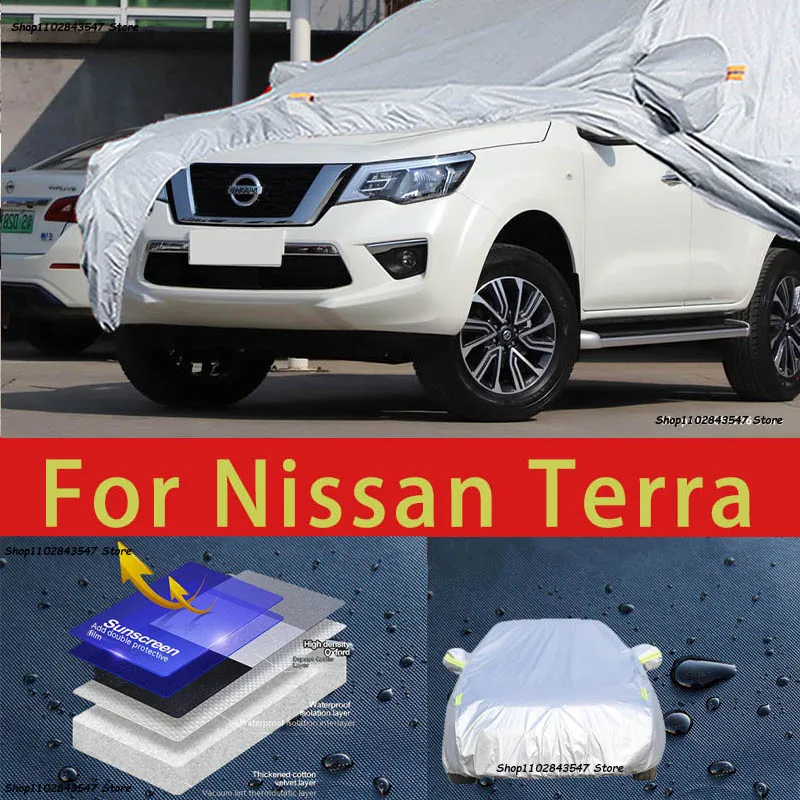 For Nissan Terra Car protective cover, sun protection, cooling protection, car clothing, car paint protection auto