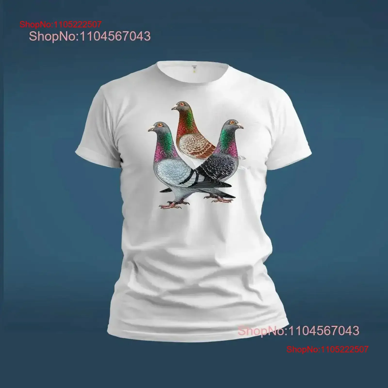 سباق حمامة بوست هومر أومينغ الحمام الألوان Mutations تي شيرت لمربية خمر غسلها تنوعا لارتداء اليومي