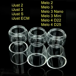 Cristal para IJust 2 3 S ECM Melo 2 3 Nano Mini 4 D22 D25, repuesto de acuarela