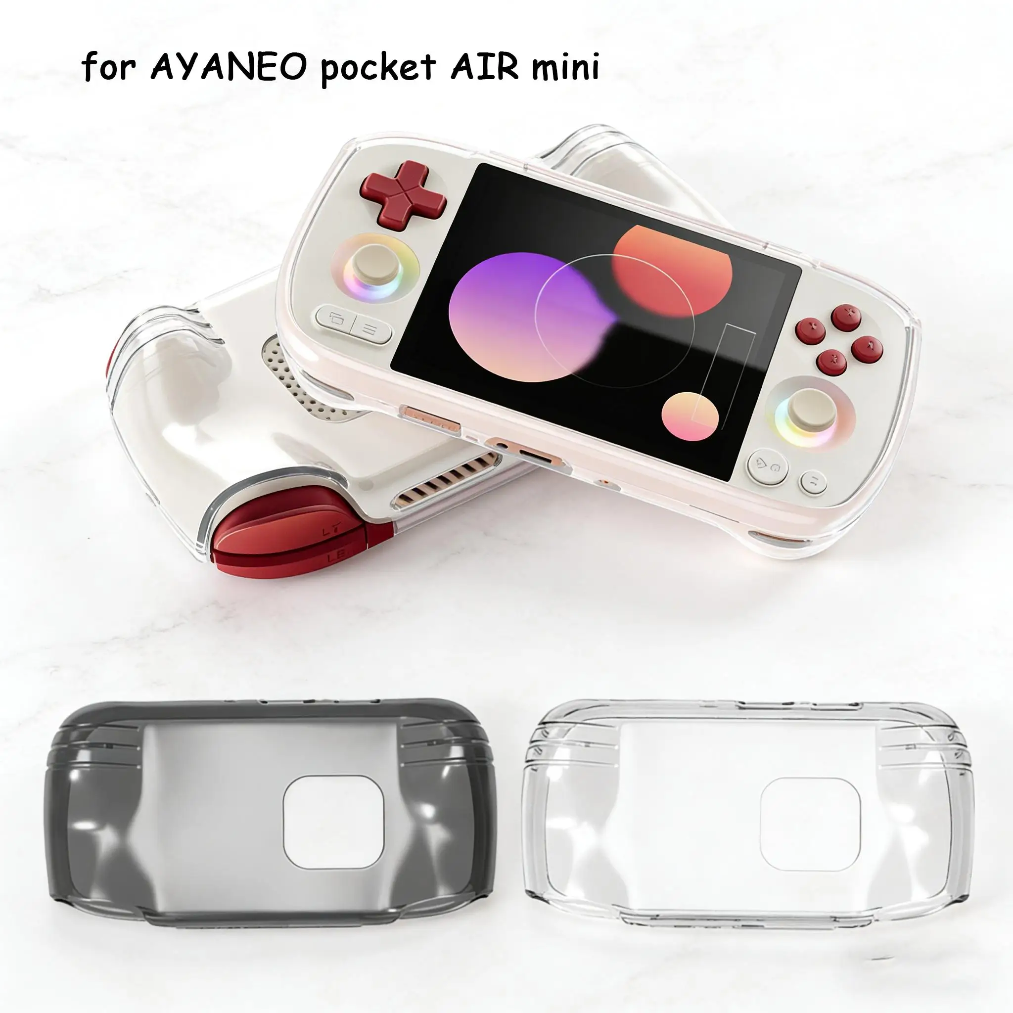 Für AYANEO Pocket AIR Mini Game Handheld Schutzhülle TPU Weiche Gummihülle AIR MINI Zubehör