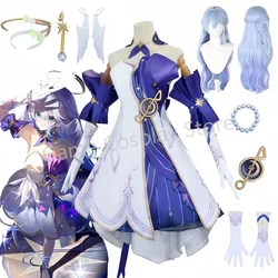 Robin Cosplay Honkai Star Rail Robin Cosplay Costume Game Figures Halloween Dresses Wig Uniform Full Set for Women Girls