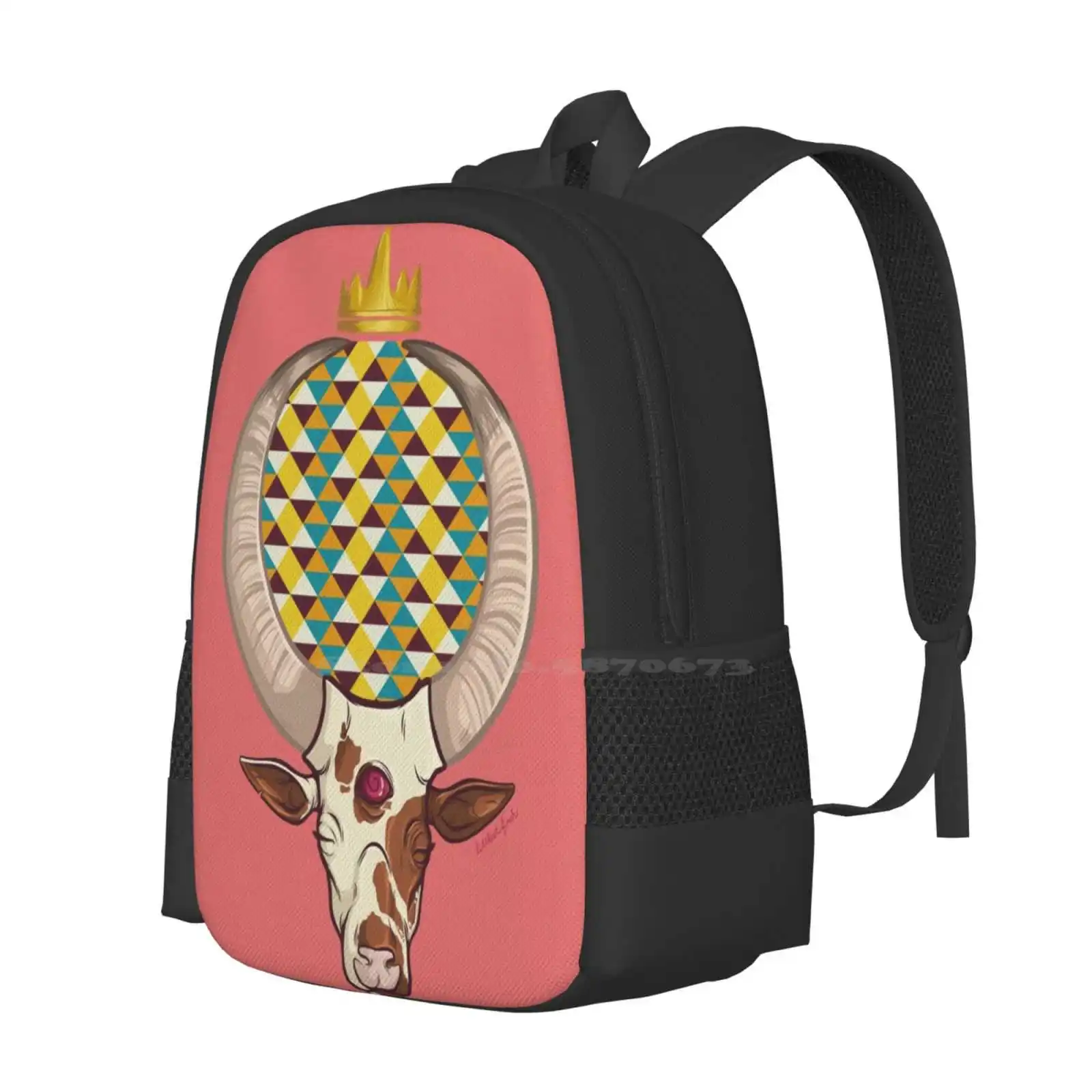 Regal Backpacks For School Teenagers Girls Travel Bags Littlest Finch Art Vectors Draw Photoshop Illustrator Strange Art