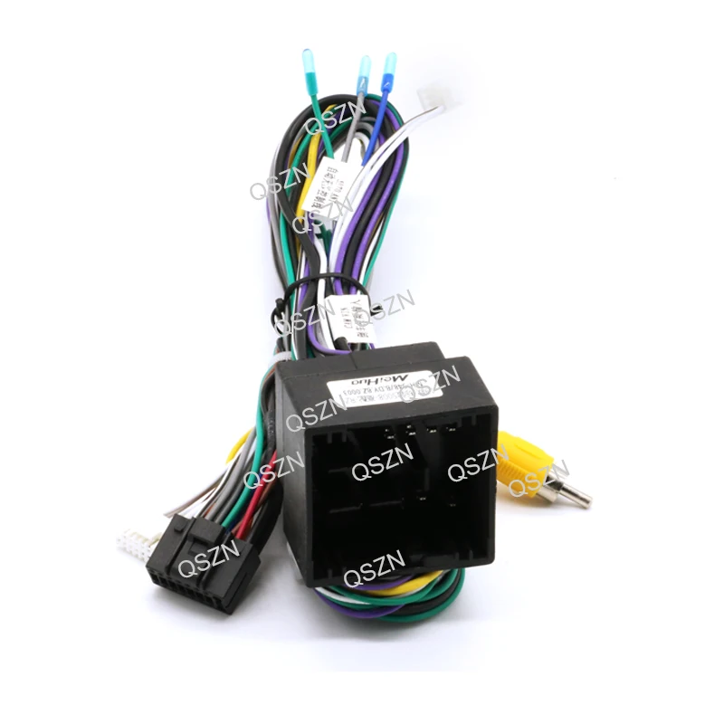 16 Pin Canbus box Adaptor Hiworld-PSA For Peugeot 407 1 2004-2008 2011 Wiring Harness Cable Android